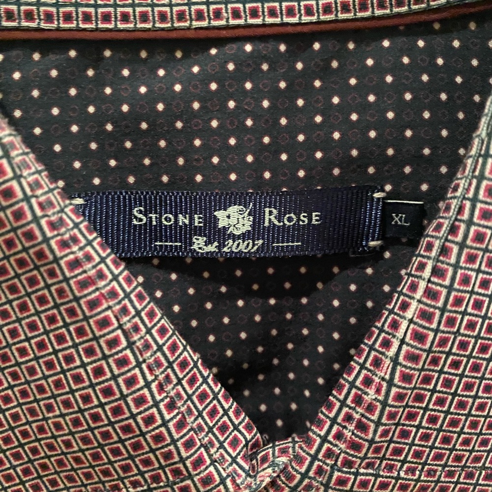 Stone Rose Button-Up